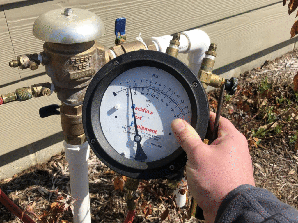 Backflow Test Fails